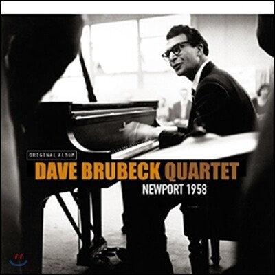 Dave Brubeck Quartet,Dave Brubeck,Paul Desmond,Joe Morello,Joe Benjamin — Dave Brubeck Quartet (데이브 브루벡 쿼텟) - Newport 1958 (1958년 뉴포트 재즈 페스티벌 라이브) 앨범 커버