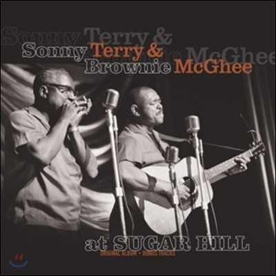 Sonny Terry, Brownie Mcghee — At Sugar Hill (1961년 샌프란시스코 나이트클럽 라이브) 앨범 커버