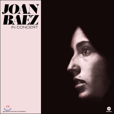 Joan Baez — In Concert 조안 바에즈 1962년 투어 콘서트 실황 앨범 커버
