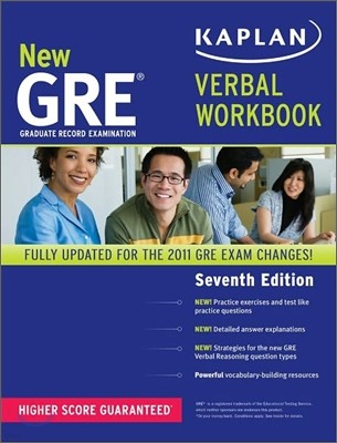 Kaplan New GRE Verbal Workbook, 7/E