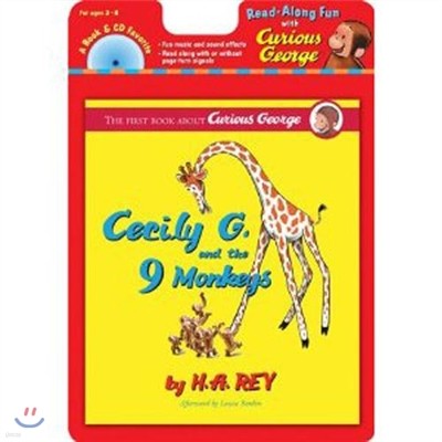 Curious George : Cecily G. and the Nine Monkeys (Book & CD)