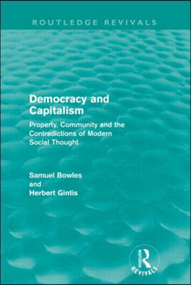 Democracy and Capitalism (Routledge Revivals)