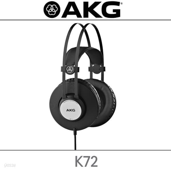 AKG K72 테크데이타 정품 /밀폐형 헤드폰