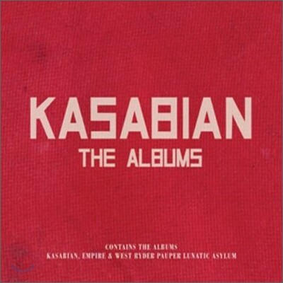 Kasabian - The Albums (Kasabian + Empire + West Ryder Pauper Lunatic Asylum)