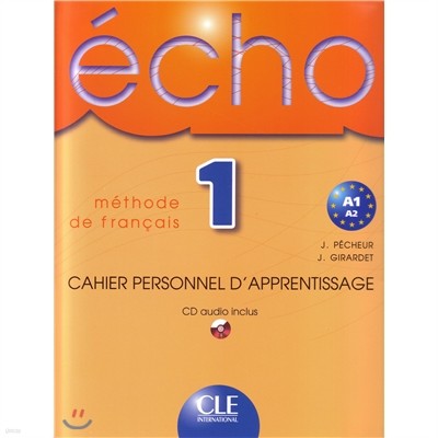 Echo 1, Cahier personnel d'apprentissage (+CD, Corriges)