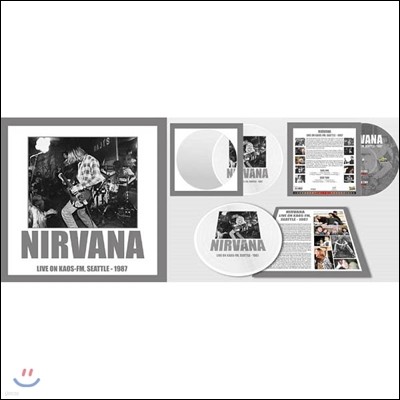 Nirvana (너바나) - Live on Kaos-FM Seattle 1987 [픽쳐 디스크 LP]