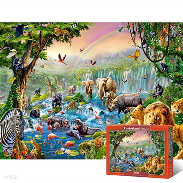 500조각 직소퍼즐▶ 정글의 동물들 (LD52141)