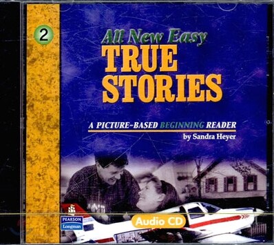 True Stories Level 2 : All New Easy True Stories : Audio CD