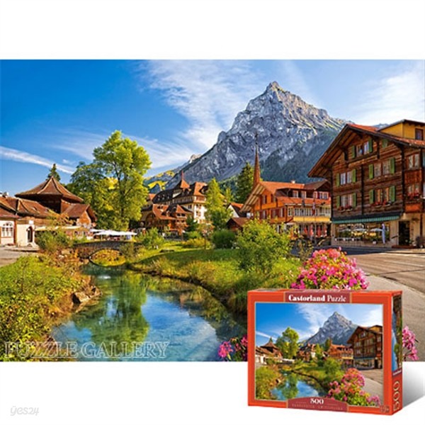500조각 직소퍼즐▶ 스위스 마을 풍경 (LD52363)