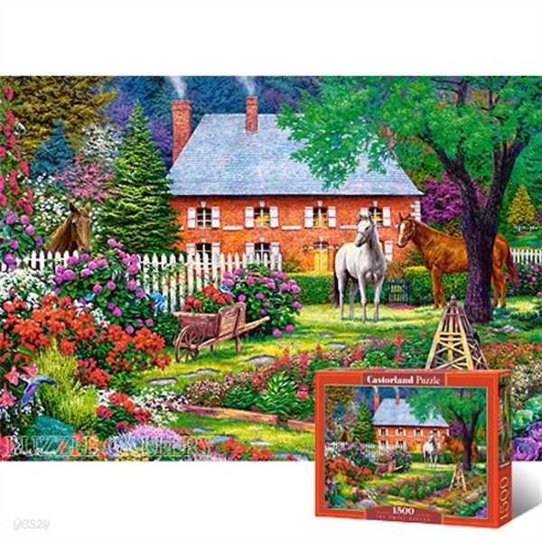 1500조각 직소퍼즐▶ 아름다운 정원이 있는 별장 [미니] (LD151523)