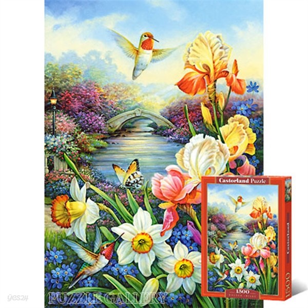 1500조각 직소퍼즐▶ 아름다운 꽃에 모인 벌새들 [미니] (LD151509)