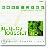 Jacques Loussier Trio - 베토벤: 교향곡 7번 알레그레토, 테마와 변주곡