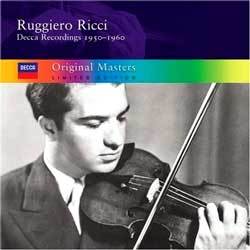 Ruggiero Ricci Decca Recordings 루지에로 리치 데카 레코딩 1950-1960 