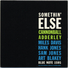 Cannonball Adderley — Somethin' Else 앨범 커버