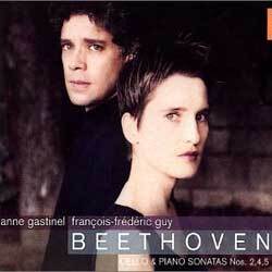 Anne Gastinel / Francois-Frederic Gu 베토벤: 첼로 소나타 2,4,5번 (Beethoven: Cello & Piano Sonatas Nos. 2,4,5)