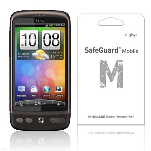 3M ̾ ȣʸ  HTC Desire SafeGuard Mobile Glossy