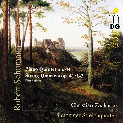 Leipziger Streichquartett 슈만: 피아노 오중주, 현악 사중주 (Schumann: Piano Quintet Op.44, String Quartet Op.41)