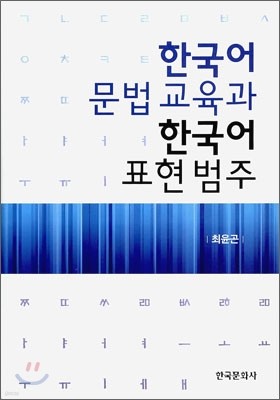 한국어 문법 교육과 한국어 표현 범주