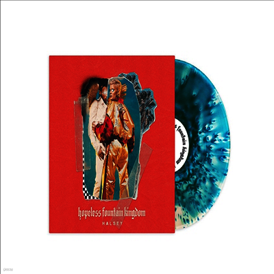 Halsey — Hopeless Fountain Kingdom (Clear w/Teal Splatter) 앨범 커버