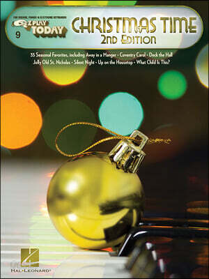 Christmas Time E-Z Play Today Volume 9 Songbook for Electronic Keyboard Beginner Christmas Sheet Music Book with Large Notes Holiday Piano Music Colle
