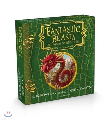 Fantastic Beasts & Where to Find Them : Audio CD 에디 레드메인 낭독 `신비한 동물사전` 오디오북 (영국판)