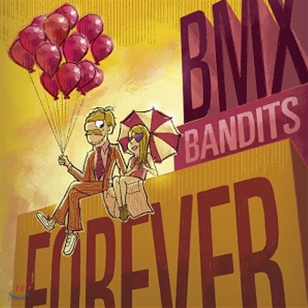 BMX Bandits (BMX 밴디츠) - Forever [오렌지 컬러 LP]