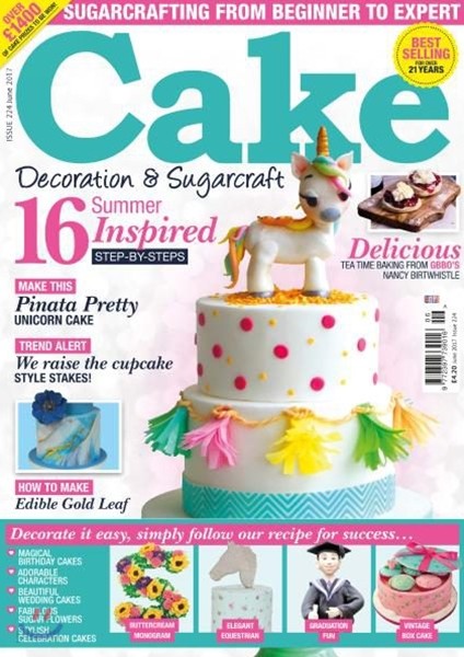 CAKE DECORATION & SUGARCRAFT (월간) : 2017년 06월