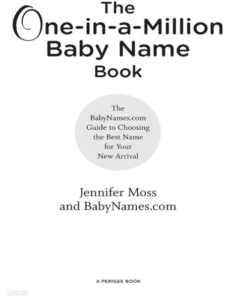 The One-in-a-Million Baby Name Book