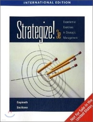 Strategize! : Experiential Exercises in Strategic Management, 3/E