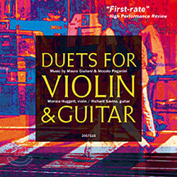 Duets For Violin & Guitar : HuggettSavino