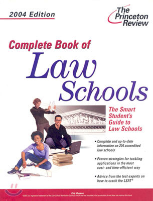 Complete Book of Law Schools 2004
