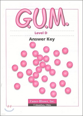 G.U.M. Level D : Answer Key