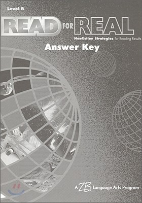 Read for Real Level B : Answer Key