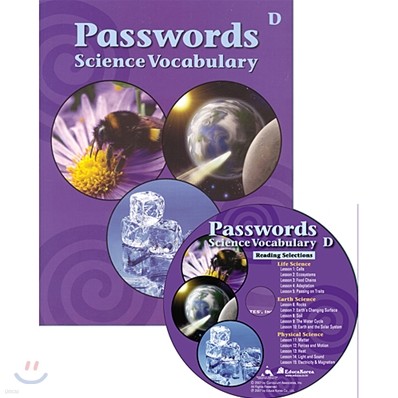 Passwords Science Vocabulary Book D