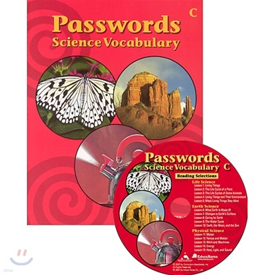 Passwords Science Vocabulary Book C