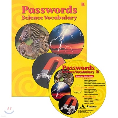 Passwords Science Vocabulary Book B