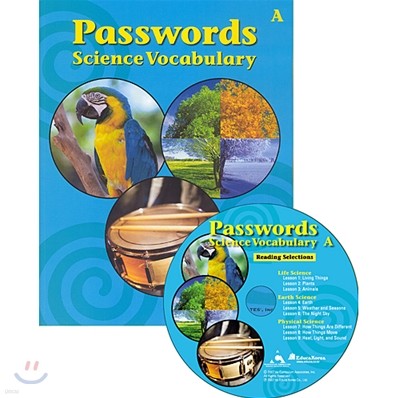 Passwords Science Vocabulary Book A