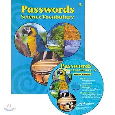 Passwords Science Vocabulary Book A