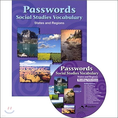 Passwords Social Studies Vocabulary States and Regions