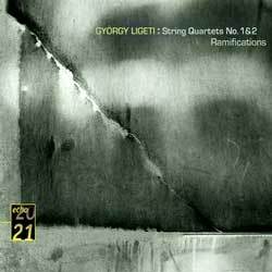 Ligeti : String QuartetsRamificationsMelodien etc. : Lasalle QuartetHagen QuartetBoulezAtherton