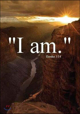 "I am." Exodus 3: 14: Graph paper, 1/2" squares. 120 Pages of 7" x 10"