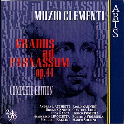Andrea Bacchetti 클레멘티: 파르나수스산에 이르는 계단 (Clementi: Gradus Ad Parnassum Op.44)