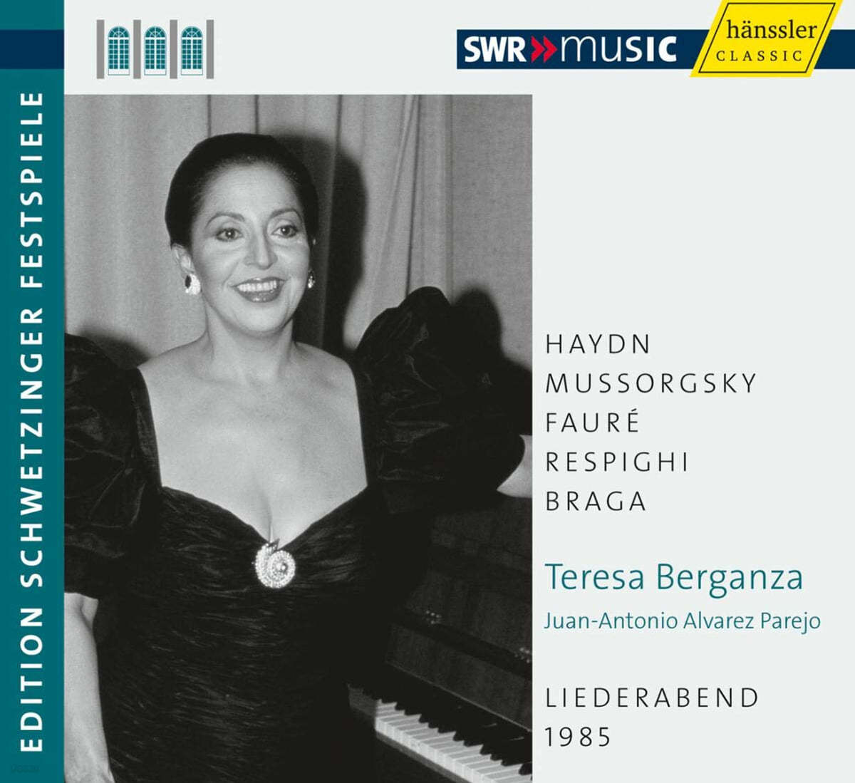 테레사 베르간자: 가곡의 밤 (Teresa Berganza: An Evening Of Song 1985)