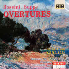 Herbert Von Karajan - Overture : Rossini, Suppe (미개봉/ncd044)