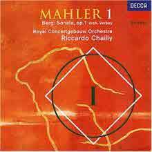 Riccardo Chailly - Mahler : Symphony No.1, Berg : Sonata Op.1 ( :  1, ũ : ҳŸ Op.1//̰/4488132)