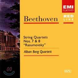 Beethoven : String Quartet No.7 & 8 'Rasumovsky' : Alban Berg Quartett