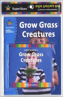 SuperStars Early Reader 1-12 : Grow Grass Creatures