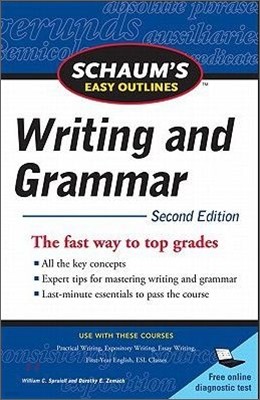 Schaum's Easy Outlines: Writing and Grammar