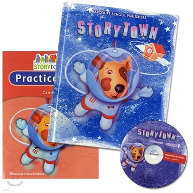 [Story Town] Grade 1.3 - Reach for the Stars Set (Student Book + Workbook + CD)