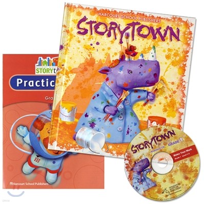 [Story Town] Grade 1.4 - Make Your Mark Set (Student Book + Workbook + CD)
